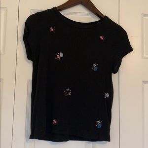 American Eagle embroidered top